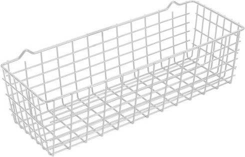 Metaltex Metallische Küchenspülen-Organizer aus Silber 33x12x9cm