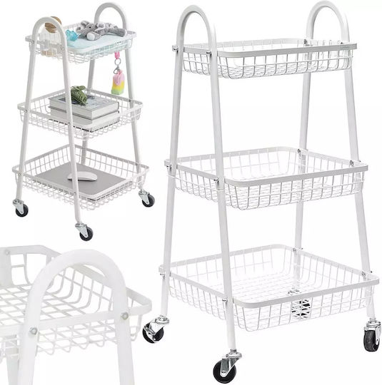 Verk Group Food Rack Metallic 3 Tiers Black Verk Group Food Rack Metallic 3 Tiers Black