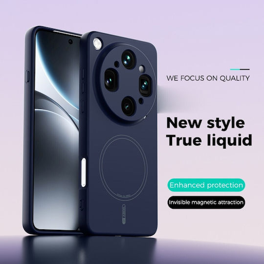 Abeel Husă Back Cover Din Silicon Albastră Oppo Find X9 Ultra 5G