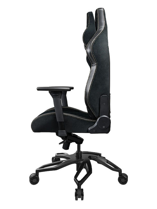 Cougar Titan Pro V2 Gold F Fabric Gaming Chair with Adjustable Arms Black
