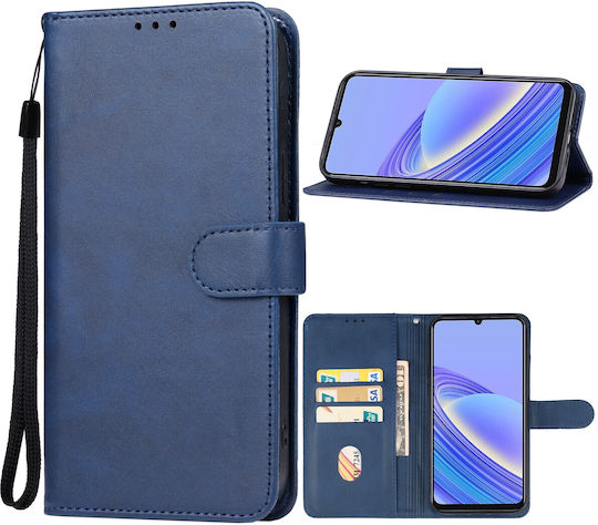 Wallet Tempered Glass Albastru (TCL 40 SE)