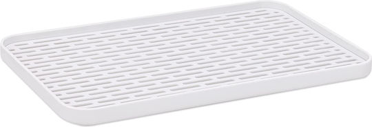 Navaris Kunststoff Geschirrabtropfer Weiß 31x17.5x2.2cm
