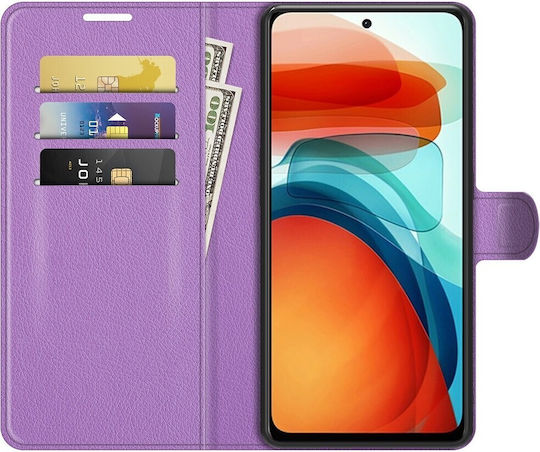 Book Tempered Glass Μωβ (Poco X3 GT)