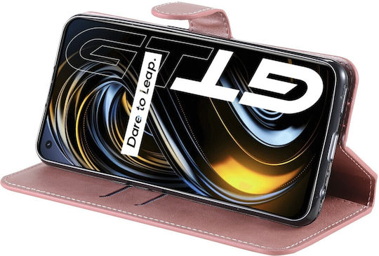 Book Tempered Glass Rose Gold Realme GT 5G