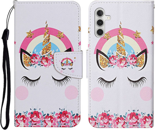 Книга Закалено Стъкло Червен Galaxy A55Oppo A55 5G