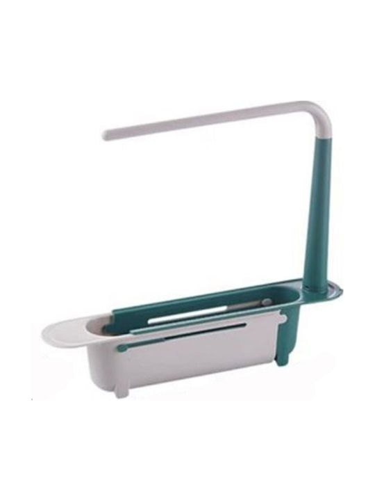 Plastic White Kitchen Sink Organizer Base 32x6x8.5cm