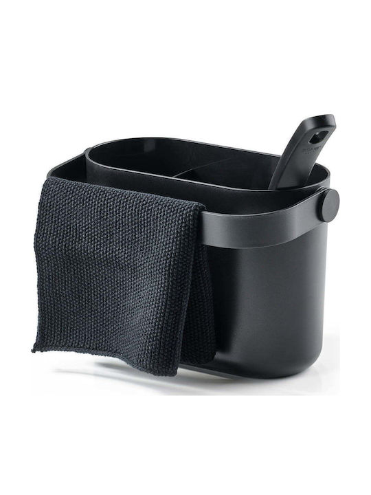 Black Kitchen Sink Organizer Base 22x12.5x14.8cm