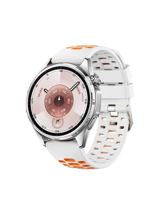 SSCase Curea Albă Huawei Watch GT Runner SSCase Curea Albă Huawei Watch GT Runner