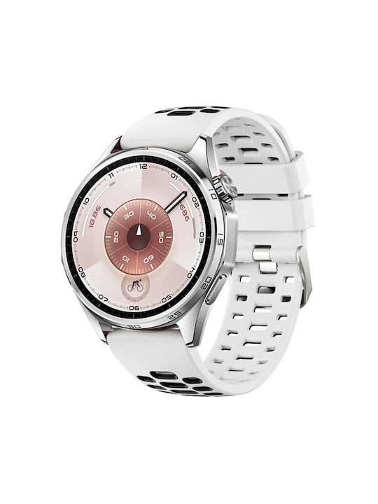 SSCase Curea Albă Huawei Watch GT Runner SSCase Curea Albă Huawei Watch GT Runner