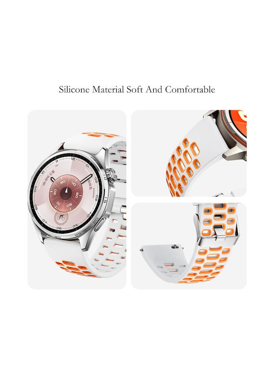 SSCase Silicone Strap White Huawei Watch GT Runner
