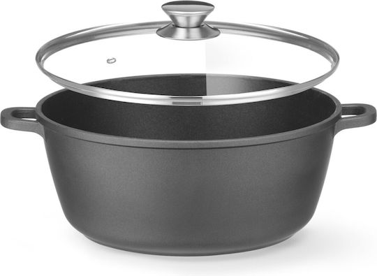Hendi Ρηχή Κατσαρόλα από Χυτό Αλουμίνιο 7.5lt