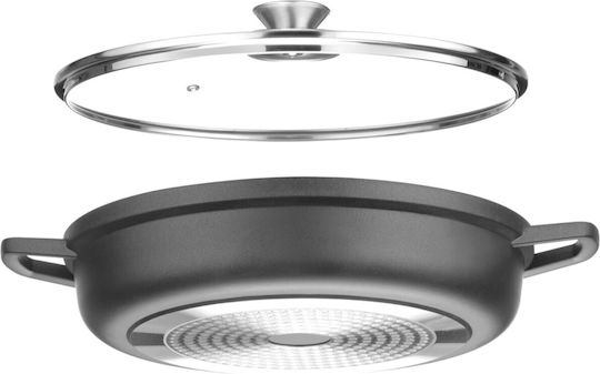 Hendi Ρηχή Κατσαρόλα από Χυτό Αλουμίνιο 4.3lt / 33.2cm