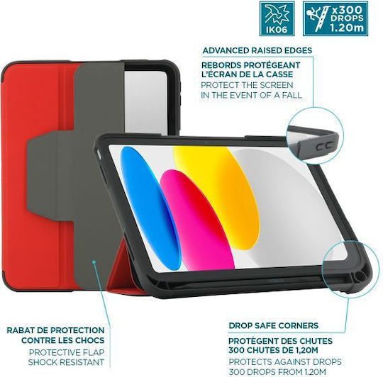Mobilis Back Cover Ανθεκτική Κόκκινη (Ipad 11" (2025) / Ipad 10.9)