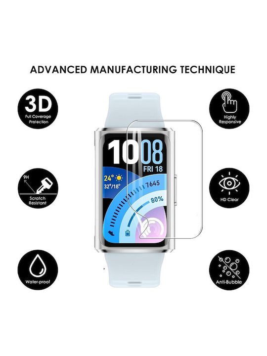 Hydrogel Μεμβράνη Προστασίας Οθόνης Huawei Band 11 Pro 4 Τεμάχια