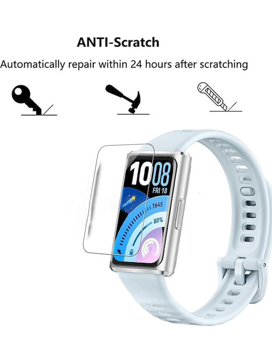 Hydrogel Μεμβράνη Προστασίας Οθόνης Huawei Band 11 Pro 4 Τεμάχια