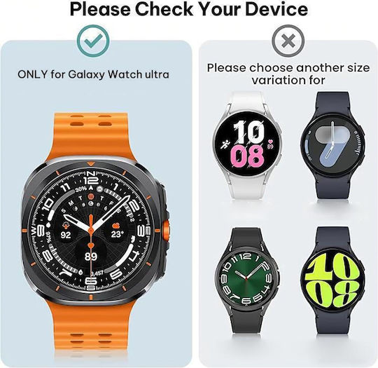 Watch Cover Screen Protector for Galaxy Watch Ultra 1pcs EDA008852201A
