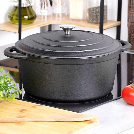 Vilde Cast Line Deep Pot Cast Iron 5.9L / 35.5cm
