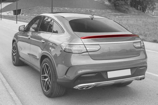 Car Rear Spoiler Trunk Mercedes-Benz GLE Coupe C292 15-19 Unpainted ABS Plastic