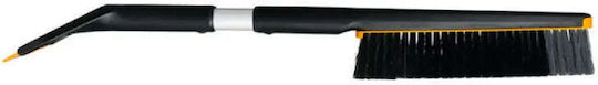 Fiskars Car Ice Scraper With Brush in Black Color