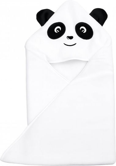 Pătură Pepinieră Swaddling 100% Bumbac Albă 80x80cm