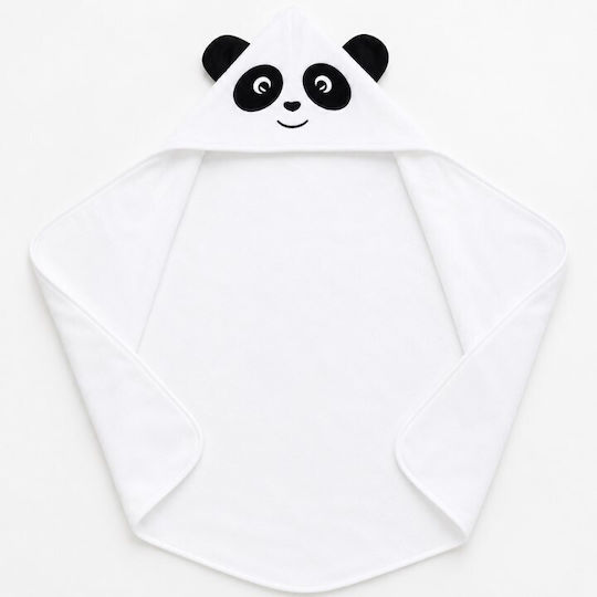 Pătură Pepinieră Swaddling 100% Bumbac Albă 80x80cm