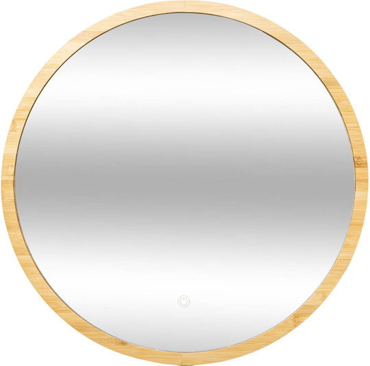 5Five F-V Round 174661 Στρογγυλός Led από MDF 57x57cm Καφέ 5Five F-V Round 174661 Στρογγυλός Led από MDF 57x57cm Καφέ