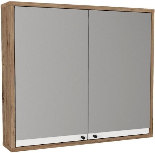 Megapap LILIAN GP042-0278 Oglindă din Placă din Lemn Agregat 75x14.6cm Verde