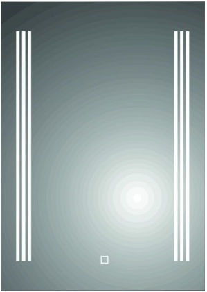Inter Ceramic Tracy Icl 1979 Mirror Bathroom Led Lighting Touch Screen Anti-fog System Heater Inter Ceramic Tracy Icl 1979 Mirror Bathroom Led Lighting Touch Screen Anti-fog System Heater