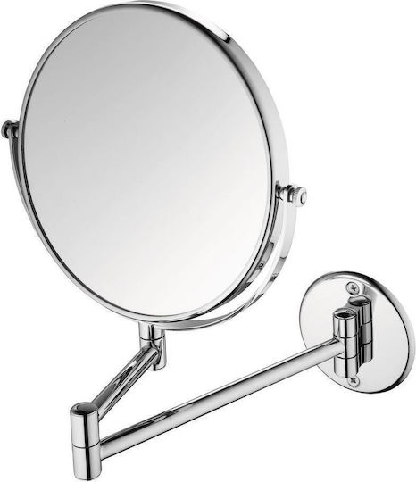 Ideal Standard Μεγεθυντικός Στρογγυλός Καθρέπτης Μπάνιου από Μέταλλο 20x20cm Ασημί