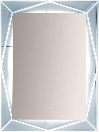 Inter Keramik Carla Icl 1503 Spiegel Badezimmer LED-Beleuchtung Touchscreen Farbwechsel