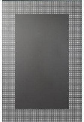 Inter Ceramic Icl 1793 Spiegel Badezimmer LED-Beleuchtung Touchscreen Uhr Temperaturanzeige Antibeschlagsystem
