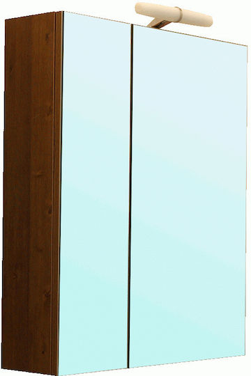 M-Mebel FT6001UF Καθρέπτης με Ράφι & Ντουλάπι