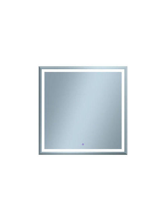 Банско Огледало LED 80x100см