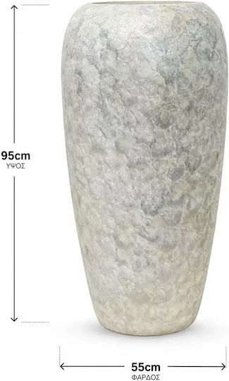 Vaze Pentru Plante Polirosină Multicolor 95x55cm