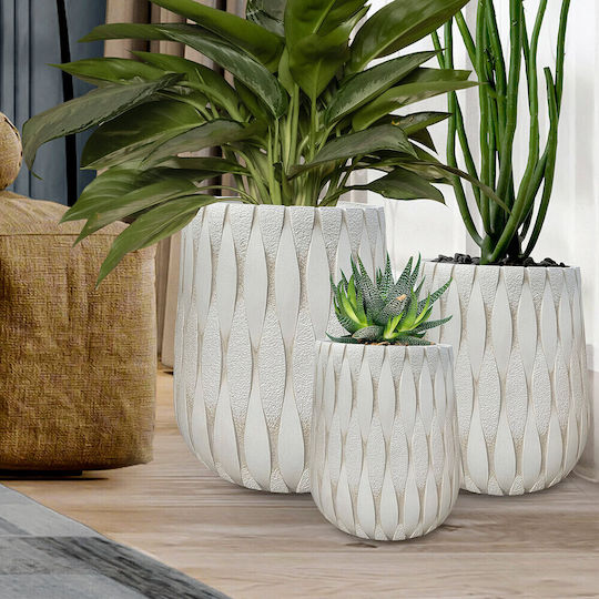 Vaze Pentru Plante Bej 40x48cm