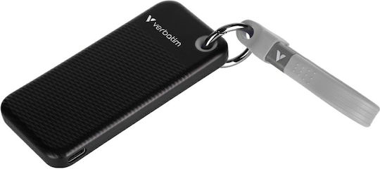 Verbatim Pocket USB 3.2 Externe Festplatten 256GB M.2 Schwarz / Grau