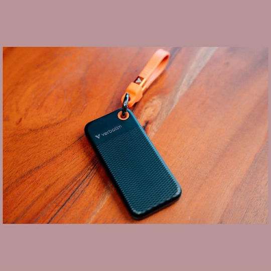 Verbatim Pocket USB 3.2 Externe Festplatte 256GB M.2 Schwarz / Orange
