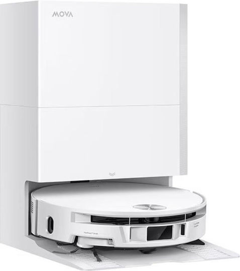 Mova S70 Σκούπα Ρομπότ με Χαρτογράφηση Laser & Απορρόφηση 28000Pa Λευκή
