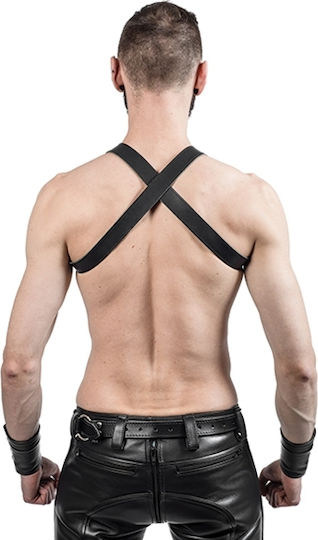 Mister B Ανδρικό Harness Μαύρο