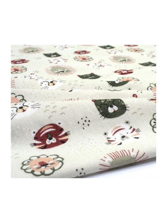 Dimcol Baby Pillowcase Light Olive 45x35cm