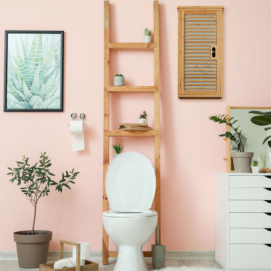 Relaxdays Badezimmerschrank 35x20x66cm Braune