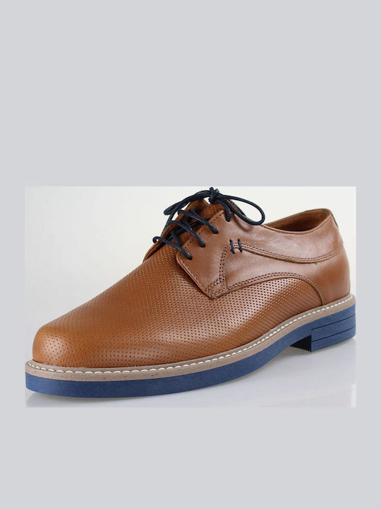 Leather Men's Dress Shoes Tabac Brown