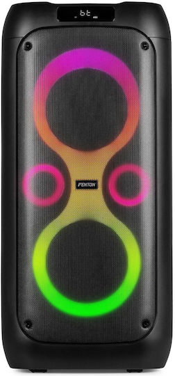 Fenton Ηχείο Karaoke με Ενσύρματo Μικρόφωνο και Εφέ Φωτισμού CORE 130 Μαύρο