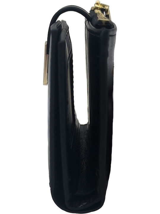 Large Fabric Women's Wallet Black