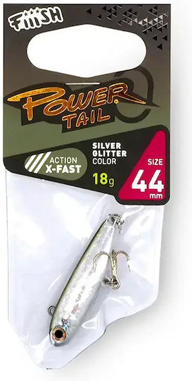 Fiiish Power Tail Artificial Bait 12gr Silver