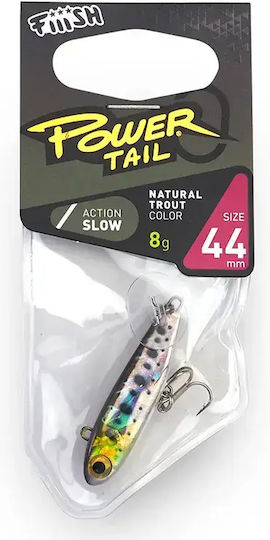 Fiiish Power Tail Τεχνητό Δόλωμα 12gr Ασημί