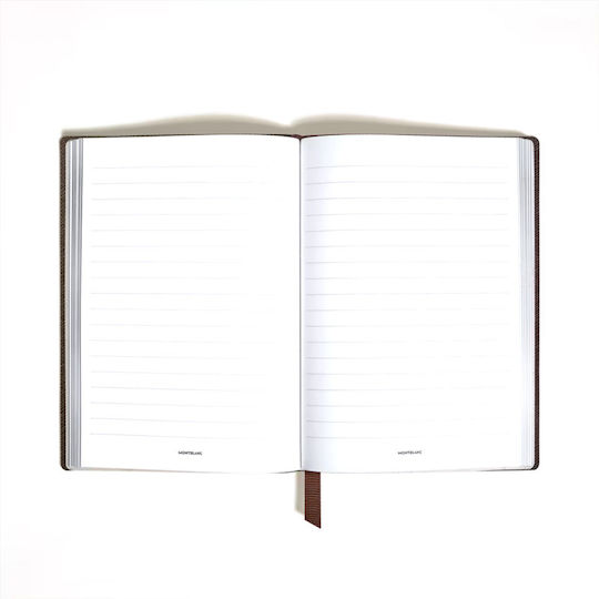 MontBlanc Sartorial Σημειωματάριο A5 Καφέ (Προσωποποιημένο)