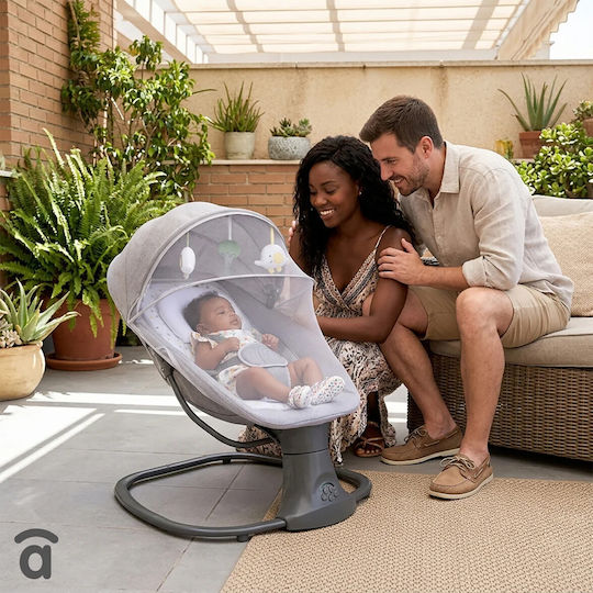 Asalvo Electric Baby Relax Kahlo With Music and Vibration Triangle for Child up to 9kg