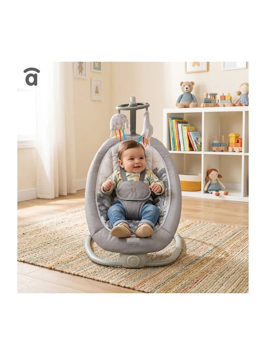 Asalvo Electric Baby Relax Fold with Music and Vibration Savannah for Child up to 9kg