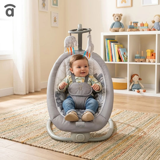 Asalvo Electric Baby Relax Fold with Music and Vibration Savannah for Child up to 9kg